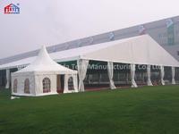 30x60m High Quality Luxury Aluminum Wedding Party Events Tent With 5x5m pagoda