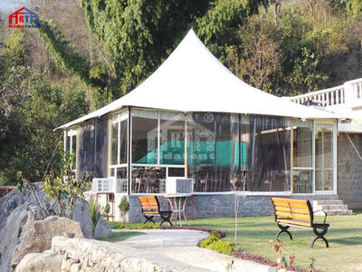 Outdoor Luxury Membrane Roof Hotel tent For Sale